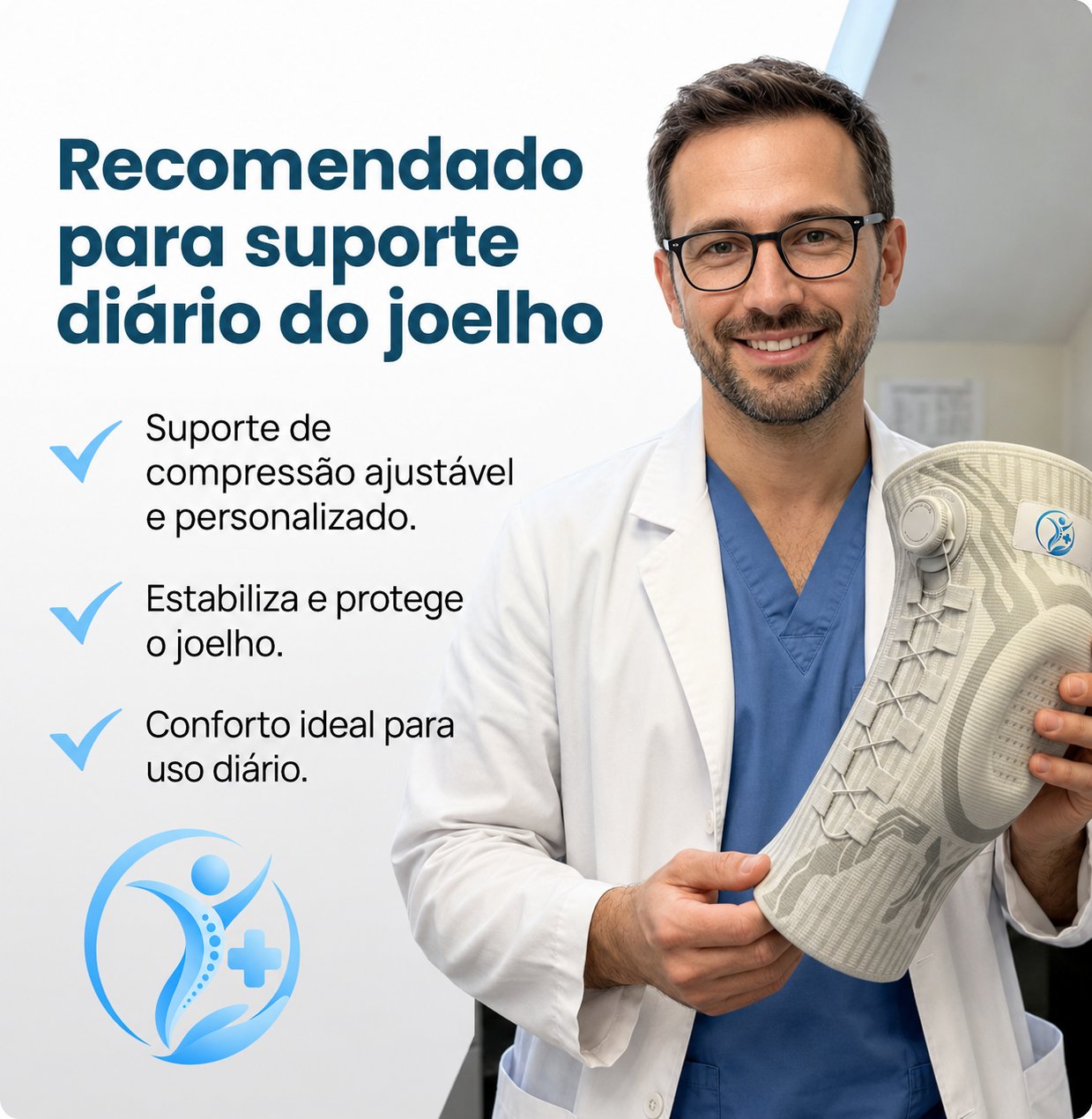 Joelheira Ortopédica OctaraLife™