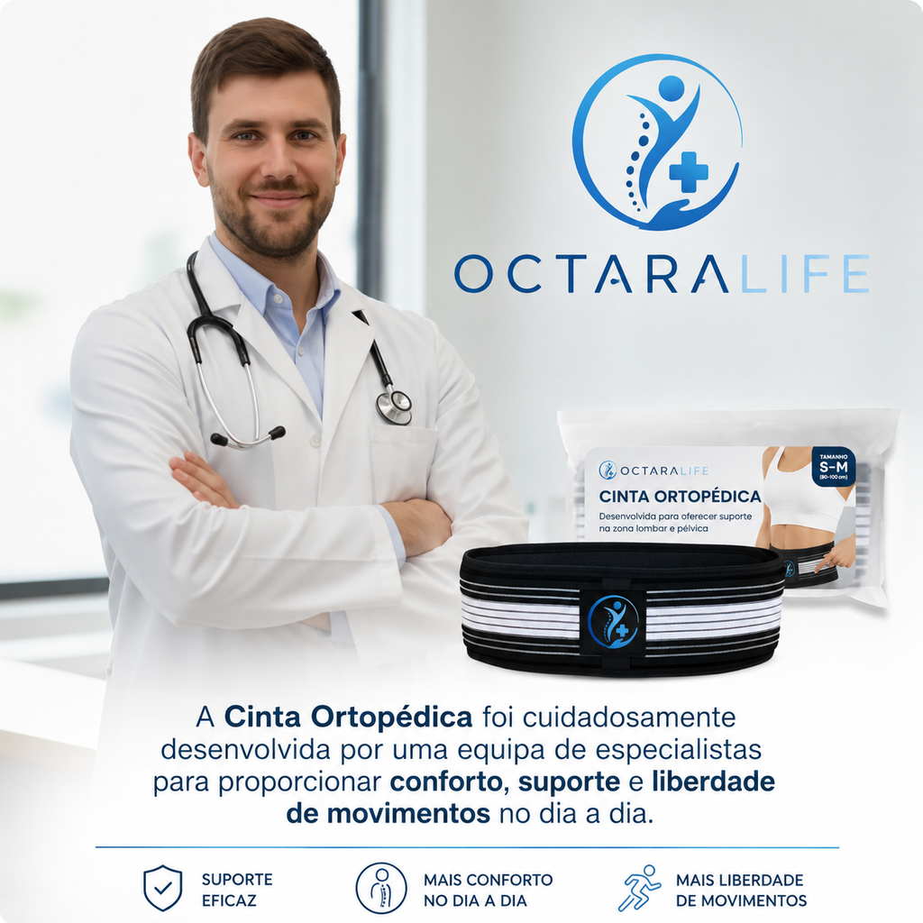 Cinta Ortopédica de Suporte Pélvico OctaraLife™
