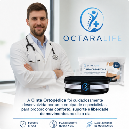 Cinta Ortopédica de Suporte Pélvico OctaraLife™