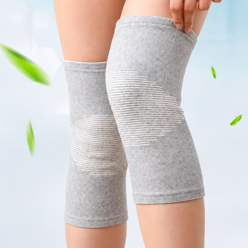 Joelheira Ortopédica de Suporte com Extrato de Bambu Octara™