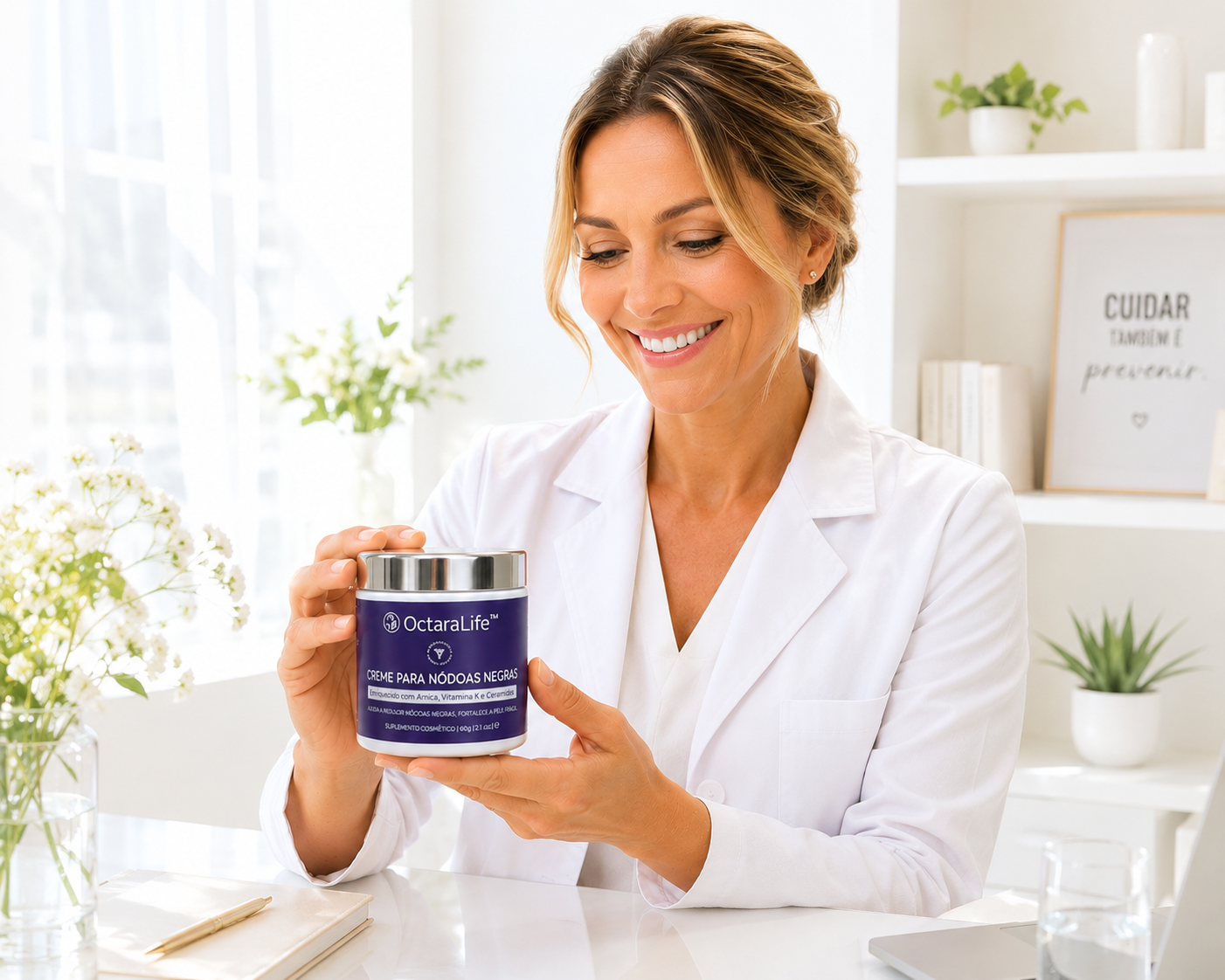 OctaraLife™ Creme para Nódoas Negras – Arnica, Vitamina K e Ceramidas